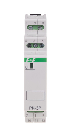 F&F Elektromagnetyczny przekaźnik PK-3P 230 V