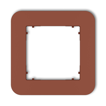 KARLIK MINI 63MRTZ-1 Ramka uniwersalna pojedyncza zaokrąglona z tworzywa