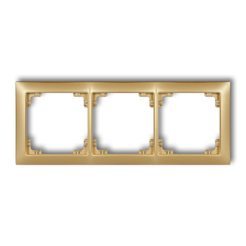 KARLIK DECO 29DRSO-3 Ramka uniwersalna potrójna z tworzywa DECO Soft