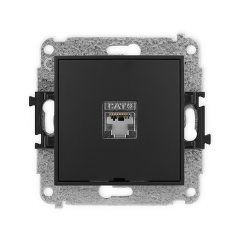 KARLIK MINI 12MGKBO-1e  Gniazdo komputerowe pojedyńcze  1xRJ45