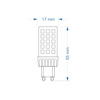 ŻARÓWKA G9 LED SMD CW 4W 450lm 3Y 4380 FF