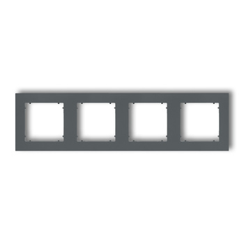 KARLIK MINI 28MR-4 Ramka uniwersalna poczwórna z tworzywa