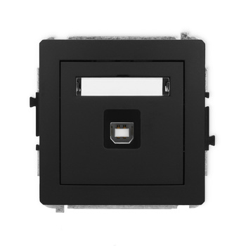 KARLIK DECO 12DGUSB-3  Gniazdo pojedyńcze  USB A-B 2.0