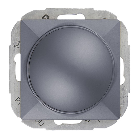 Ściemniacz obrotowy LED Pearl, 230V, 50Hz, Pmin:3W, Pmax:35W, SO-1P/LED, antracyt