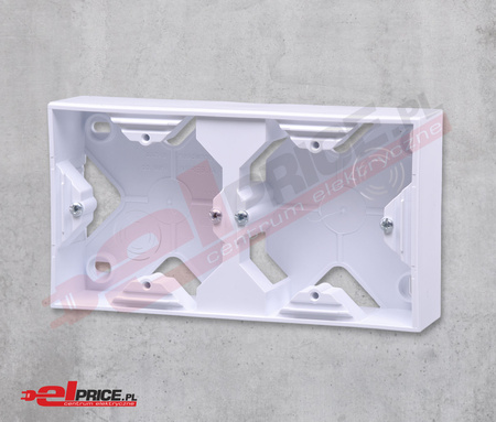 Ospel impresja pnp-2y/00 podwójna puszka naścienna