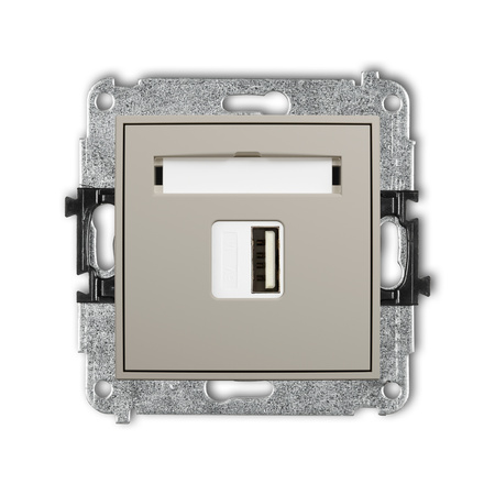 KARLIK MINI 60MCUSB-1 Mechanizm ładowarki USB pojedynczej USB A, 5W max., 5V, 1A