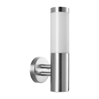 EDERA oprawa ogrodowa, E27, max. 15W, IP44, stal nierdzewna