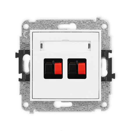 KARLIK MINI MGG-2  Gniazdo głośnikowe podwójne