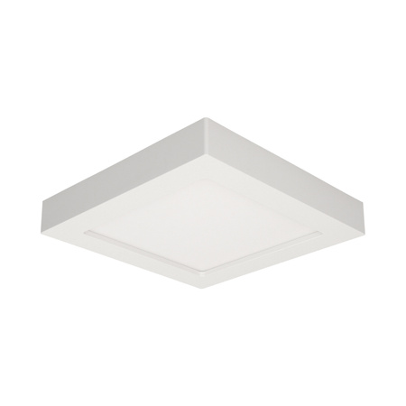 LETI LED 18W, oprawa downlight, natynkowa, kwadratowa, 1600lm, 4000K, biała, wbudowany zasilacz LED