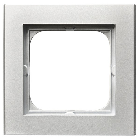 OSPEL Sonata Ramka pojedyncza R-1R/38 srebro mat