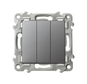 OSPEL SZAFIR ŁP-13Z/m/70 Łącznik potrójny biały