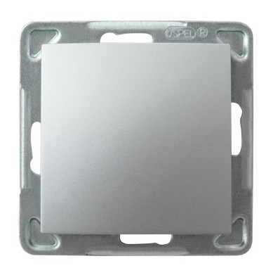 OSPEL IMPRESJA ŁP-1Y/m/18 Łącznik jednobiegunowy srebro