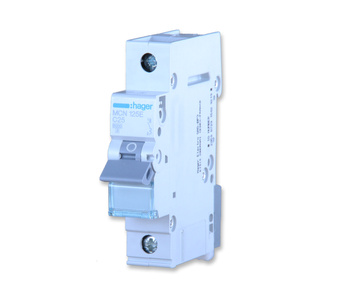 Hager mcn125e wyłącznik nadprądowy 1p c 25a