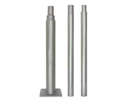 Składany słup oświetleniowy 3m szary PRIME