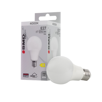 ŻARÓWKA E27 LED SMD 9W NW A60 HOMEline 4984