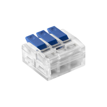 Złączka instalacyjna zaciskowa 3-przewodowa; na dowolny przewód 0,75-4mm²; IEC 450V/32A  100 szt.