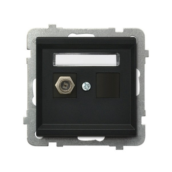 OSPEL SONATA GPA-1RF/m/33 Gniazdo antenowe typu F pojedyncze