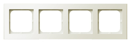 OSPEL SONATA R-4R/27 Ramka poczwórna ecru