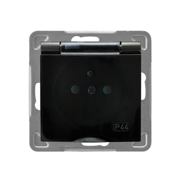 OSPEL IMPRESJA GPH-1YZP/m/50/d Gniazdo hermetyczne z/u IP44 przesłony