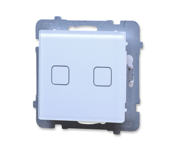 Ospel sonata touch łpd-26rs/m/31 włącznik dotykowy podwójny schodowy/krzyżowy