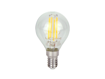 LED line LITE żarówka LED E14 4W 2700K 480lm 220-240V FILAMENT G45 KULKA
