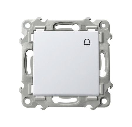 OSPEL SZAFIR ŁP-6Z/m/00 Łącznik zwierny "dzwonek" biały