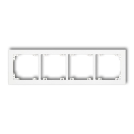KARLIK DECO DR-4 Ramka uniwersalna poczwórna z tworzywa