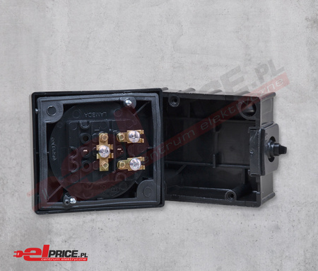 Ospel lambda łnh-2lc/25 włącznik dwugrupowy świecznikowy ip44