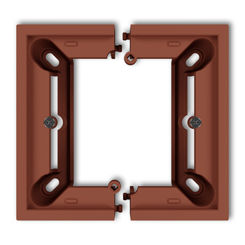 KARLIK DECO / MINI 63DPU-1 Puszka natynkowa pojedyncza, składana MINI