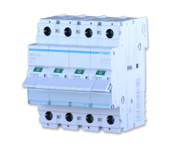 Hager sbn490 rozłącznik izolacyjny modułowy fr 4p 100a