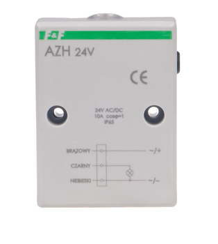 F&F Czujnik zmierzchu do załączania światła o zmierzchu i wyłączania rano.