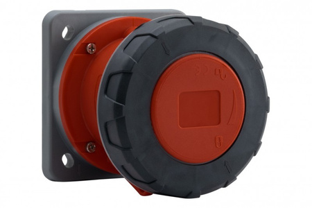 F-ELEKTRO F7.0102 Gniazdo siłowe tablicowe proste 63A 5p /FE/ IP67