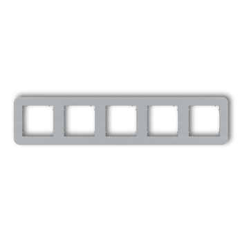 KARLIK MINI 7MRTZ-5 Ramka uniwersalna pięciokrotna zaokrąglona z tworzywa