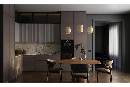 OS-ABRA2-05-DEC Oprawa sufitowa ABRA, 6151, AC220-240V, 50/60Hz, 3*E27, max. 40W, śr. 20 cm, kremowy