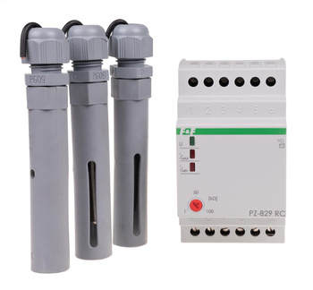 F&F Przekaźnik kontroli poziomu cieczy PZ-829 RC