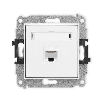 KARLIK MINI MGK-7 Gniazdo komputerowe pojedyńcze 1xRJ45