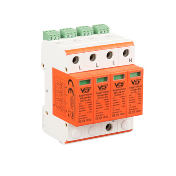 VCX Ogranicznik przepięć B+C 4P ze stykiem pomocniczym BC4P STYK