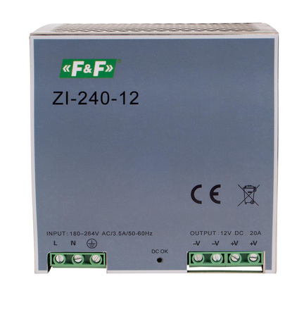 F&F Zasilacz ZI-240-12 impulsowy
