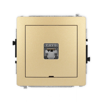 KARLIK DECO 29DGKBO-1e  Gniazdo komputerowe pojedyńcze  1xRJ45