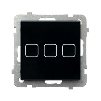 OSPEL SONATA TOUCH ŁPD-13RS/m/32 Łącznik dotykowy potrójny z podświetleniem