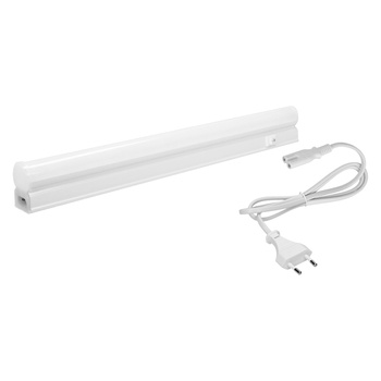 NOTUS LED 4W, oprawa liniowa podszafkowa z przewodem zasilającym, 360lm, 4000K, wtyk 2-pinowy, układ przelotowych złącz, wyłącznik ON/OFF