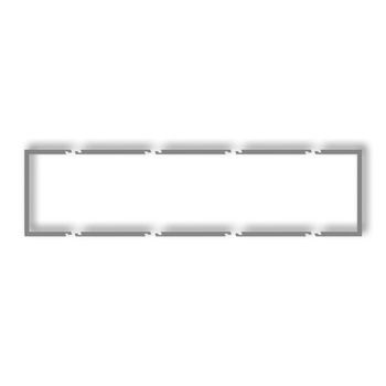 KARLIK prod. uzupełniające 27DRW-4 Ramka wypełniająca poczwórna DECO