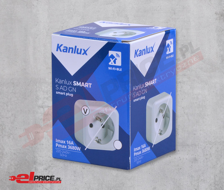Kanlux inteligente gniazdko smart watomierz tuya