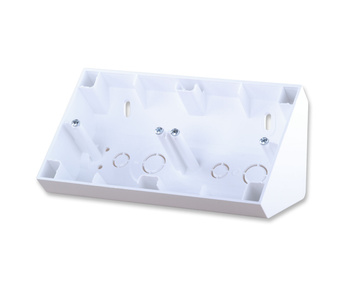 Simon 54 dpnr2/11 puszka narożna 2-krotna natynkowa