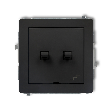 KARLIK DECO 12DWPUS-10.1 Łącznik jednobiegunowy ze schodowym (wspólne zasilanie) w stylu amerykańskim