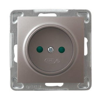 OSPEL IMPRESJA GP-1YP/m/23 Gniazdo pojedyncze z przesłonami torów