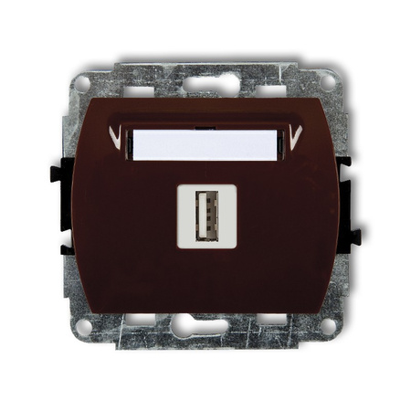 KARLIK TREND 4GUSB-1  Gniazdo pojedyńcze  USB A-A 2.0