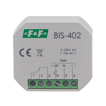 F&F BIS-402 Przekaźnik bistabilny