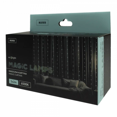 PLASTROL Kurtyna T-01086 Magiczna kurtyna 400 led 3mx2m DC5V