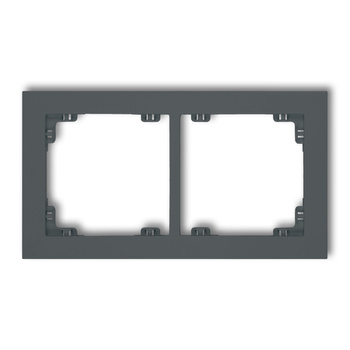 KARLIK DECO 28DR-2 Ramka uniwersalna podwójna z tworzywa